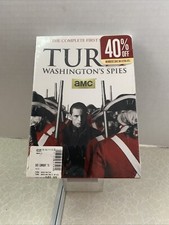 TURN Washington's Spies: The Complete First Season DVD BRAND NEW FACTORY SEALED