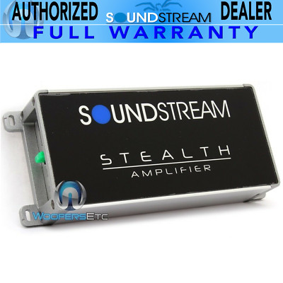 RB SOUNDSTREAM ST4.1000D MOTORCYCLE 4CHANNEL 1000W COMPONENT SPEAKERS AMPLIFIER