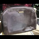 Brown Silky Modella Zippered Make Up Tote Bag Clutch Purse Handbag — photo 1