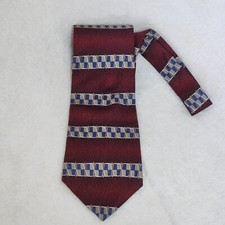 56" × 4 Men’s Necktie Wide 100% Silk Van Heusen Made in USA