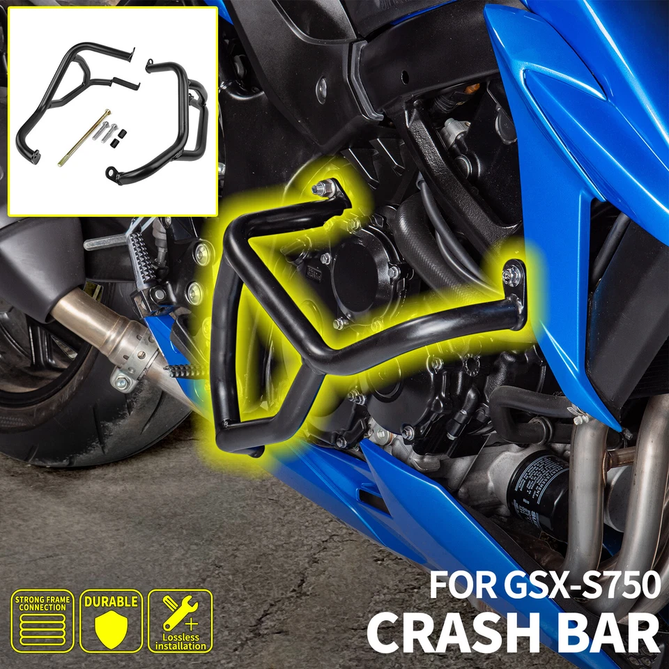 For Suzuki GSX-S GSX S 750 Z 2022 Stunt Cage Crash Bar Engine Frame Guard Bumper - Image 3 of 4