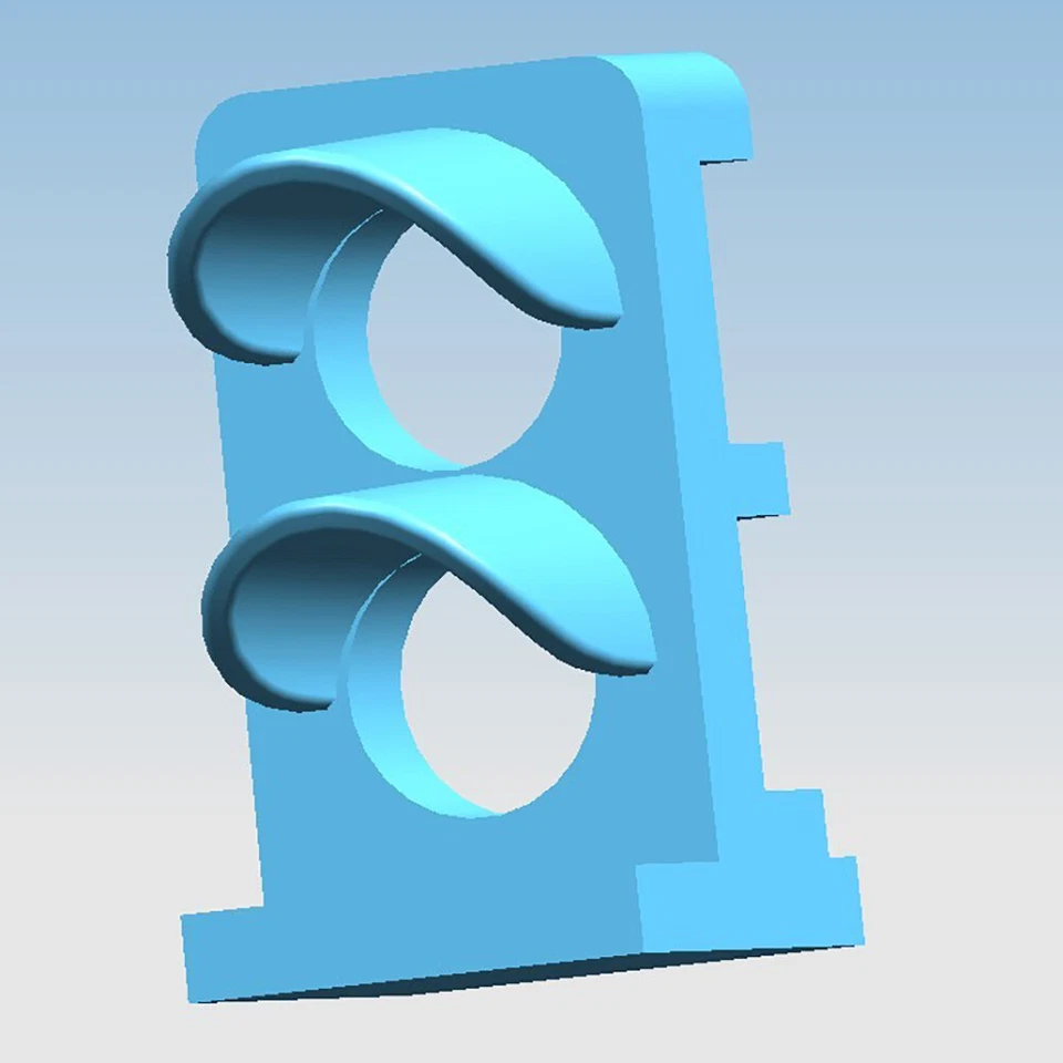 10 sets Target Face With Red Green LEDs Railway Dwarf Signal N Z Scale 2 Aspects - Image 3 of 4