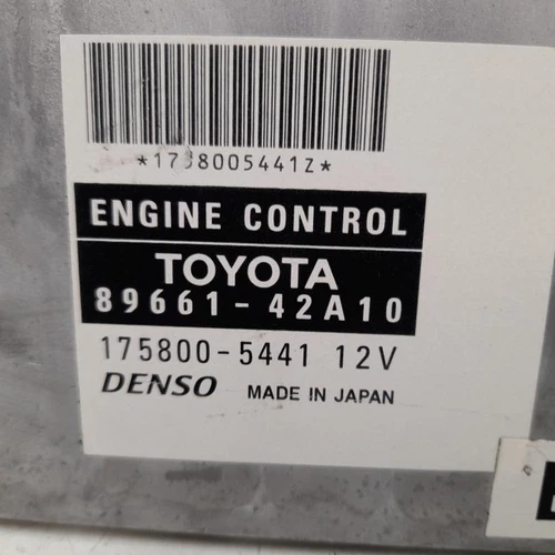 8966142A10 Centralita Motor Uce para TOYOTA RAV4 (A2) 2005 2826385 - Imagen 3 de 10