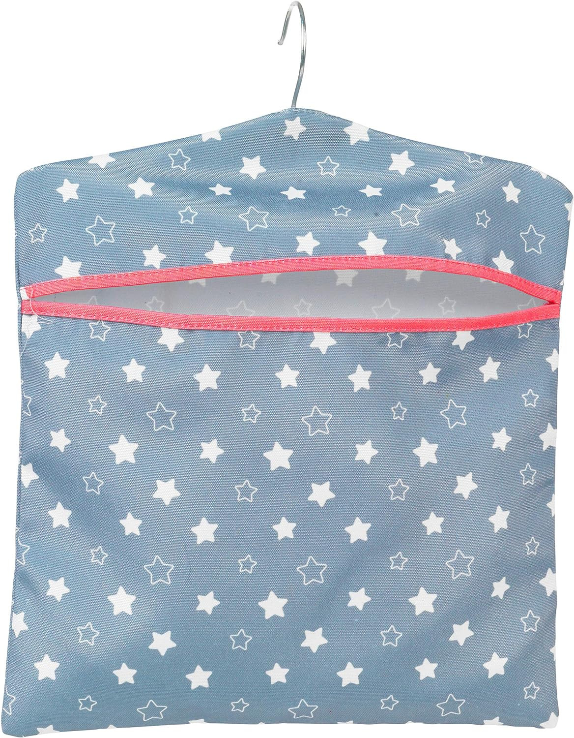 Sacchetto Porta Mollette Kleeneze Star Print con Gancio Integrato