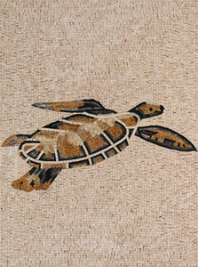 Acheter Magasin Pas Cher Tortue De Mer Art Carrelage Pierre 32 X43 Decor Marbre Mosaique An1113 Ventes Ttc Ifexindonesia Com