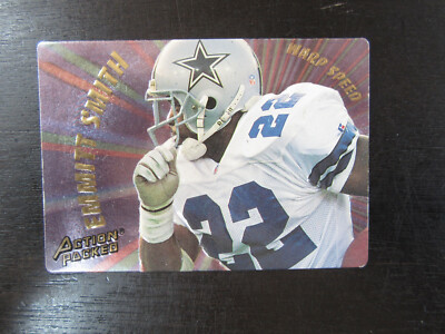 1994 Action Pack Warp Speed Sample Promo # FB 943 Emmitt Smith Card B17) Cowboys
