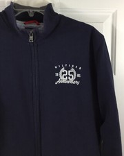 Tommy Hilfiger Full Zip Navy Sweater Jacket 25 Anniversary Girls Size XL 20 