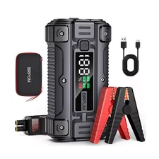 Car Jump Starter, 6000A Peak 26800mAh (Up to All Gas or 10.0L Diesel Engine, ...