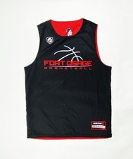 Siege Fort Osage Indians 24 Reversible Basketball Jersey Women's M XL Black Red