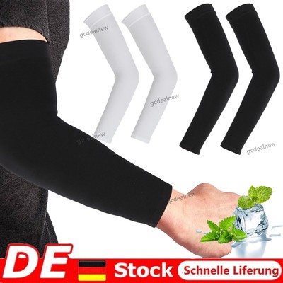 UV Schutz Arm Sleeve Ärmel Armlinge Sonnenschutz Armstulpen Herren Damen Outdoor
