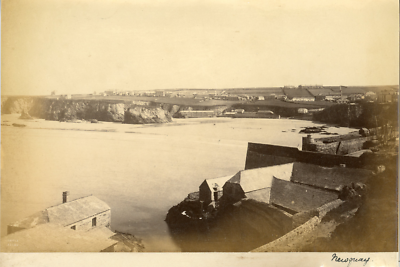 Tirage Albuminé Vintage Angleterre - Paignton And Torquay (1870) - Format 13,5x20 Cm
