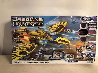 Mega Bloks 95213 Dragon Universe Deluxe Dual-Blaster Dragon Hunter