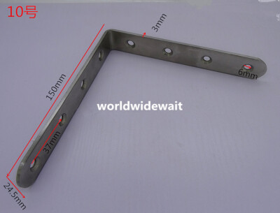 L   90 Degree Corner Brace Right Angle Bracket 150mm x 150mm 2PCS #T9