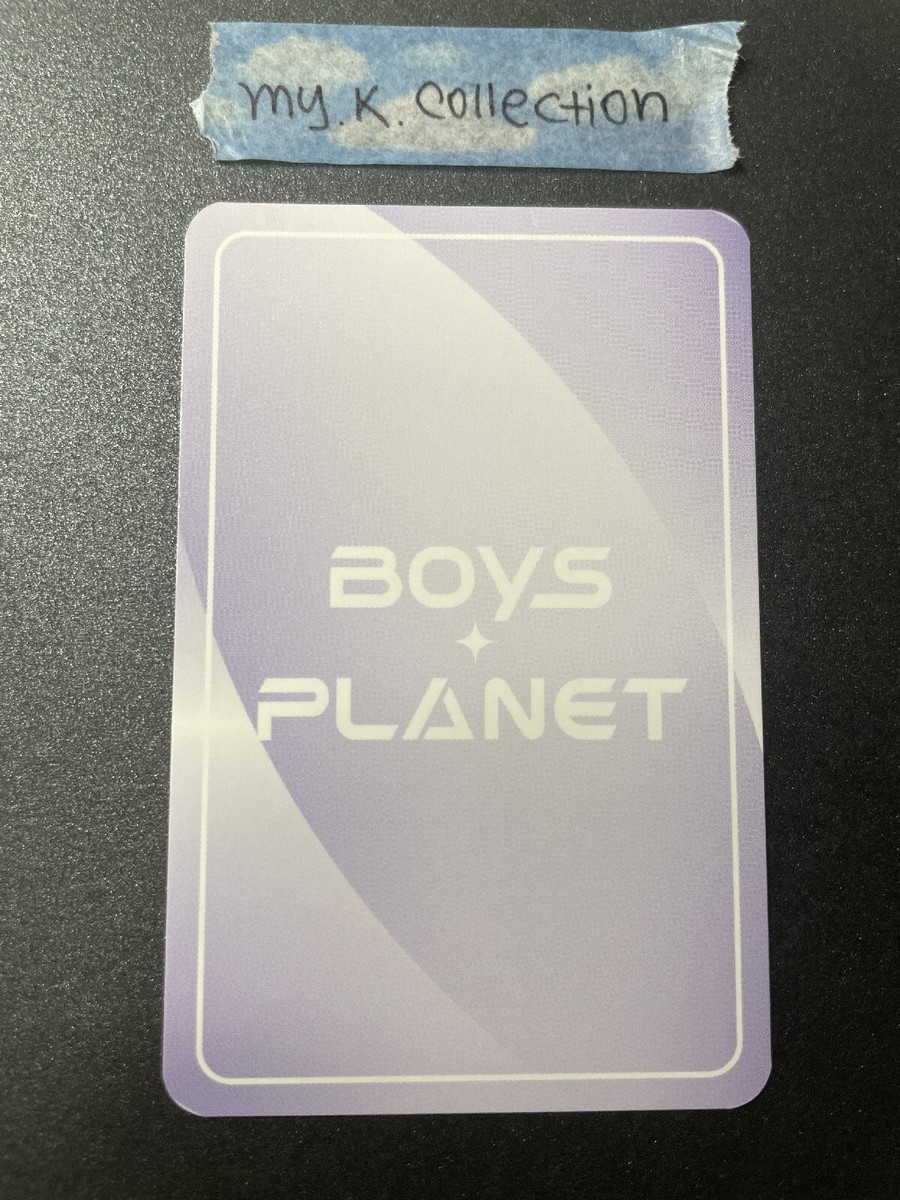 BOYSPLANET Kum Jun Hyeon FINAL CGV Photo Card ZB1 Boys