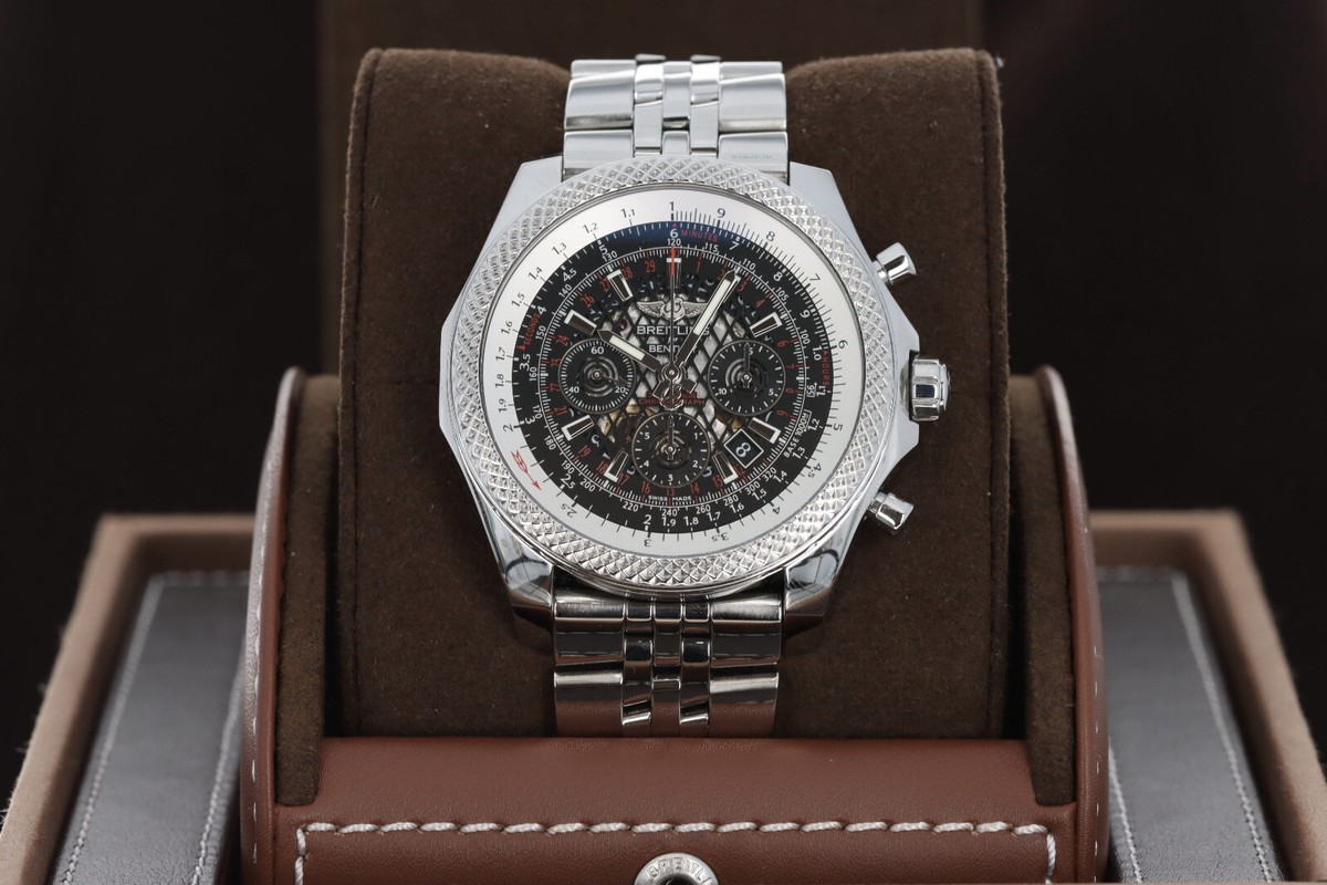 Breitling Bentley Motors B06 Special Edi, Black Dial -Steel on