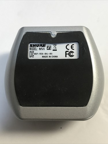 Shure MVi Digital Audio Interface for Mac Windows iPhone iPod Devices Excellent - Picture 5 of 6