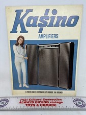 Vintage 1970s Kasino Amplifiers Catalog Book 2-1270