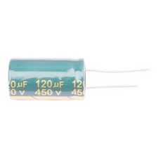 5PCS Electrolytic capacitors 450V 120UF 450 V 120 UF