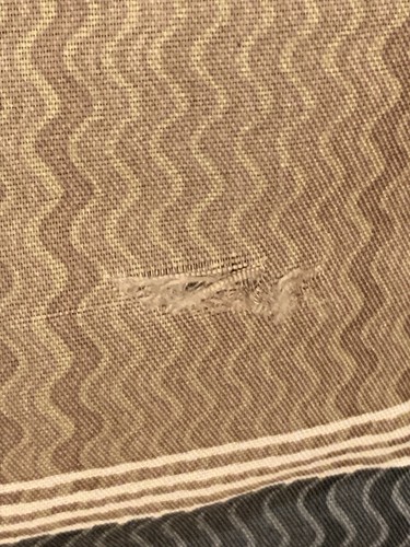 Dan River King Black, Tan & Gray Patterned Pillow Shams - Picture 9 of 11