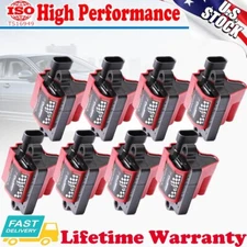 8 PACK SQUARE IGNITION COILS FOR CHEVY SILVERADO 1500 GMC CADILLAC 1999-07 UF271