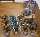 1996 Vintage TMNT Muta Force Lot Of 12 Mechs, 11 Loose, 1 MOC (Donatello) RARE