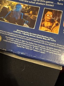 Beetlejuice Nintendo NES  w/ Box & Sleeve No Manual