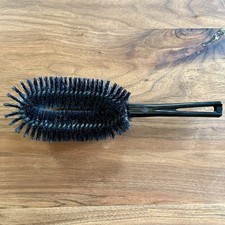 VTG Stanley Lint Clothes Suit Upholstery Brush 10 Black Bristles Black Handle