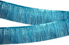 1pcs Metallic Foil Fringe Garland 10FT Tinsel Banners Shiny Tassel Wall for