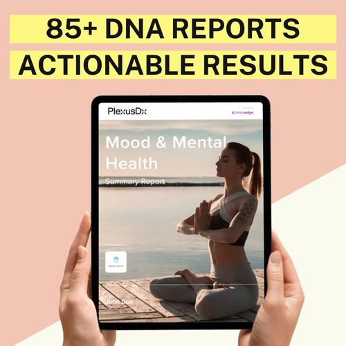 Stress & Mental Health Genetic Test At-Home DNA Test Kit CLIA Health Test - Picture 2 of 6