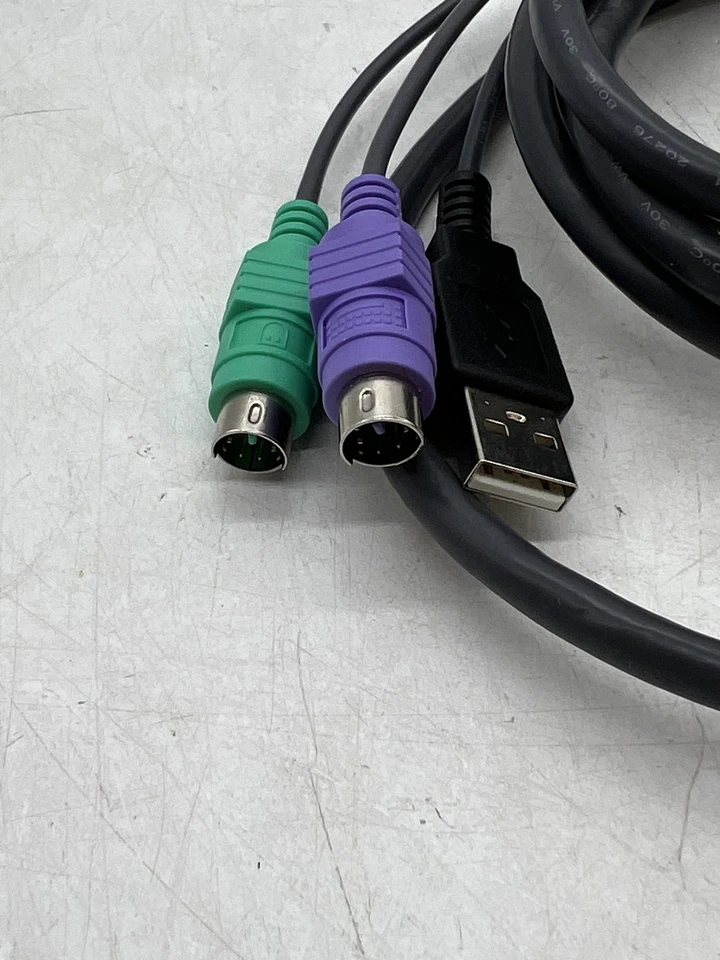 New ATEN VGA, USB, PS/2 KVM COMBO CABLE 6ft / 2m - 2L-5303UP Free Shipping - Image 3 of 4