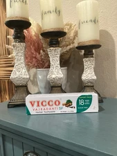 Vicco Vajradanti Herbal Toothpaste Sugar Free Ayurvedic Teeth 200g, 7oz