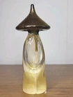 VTG Murano Gold Fleck Glass Chinese Figurine Mid Century MCM