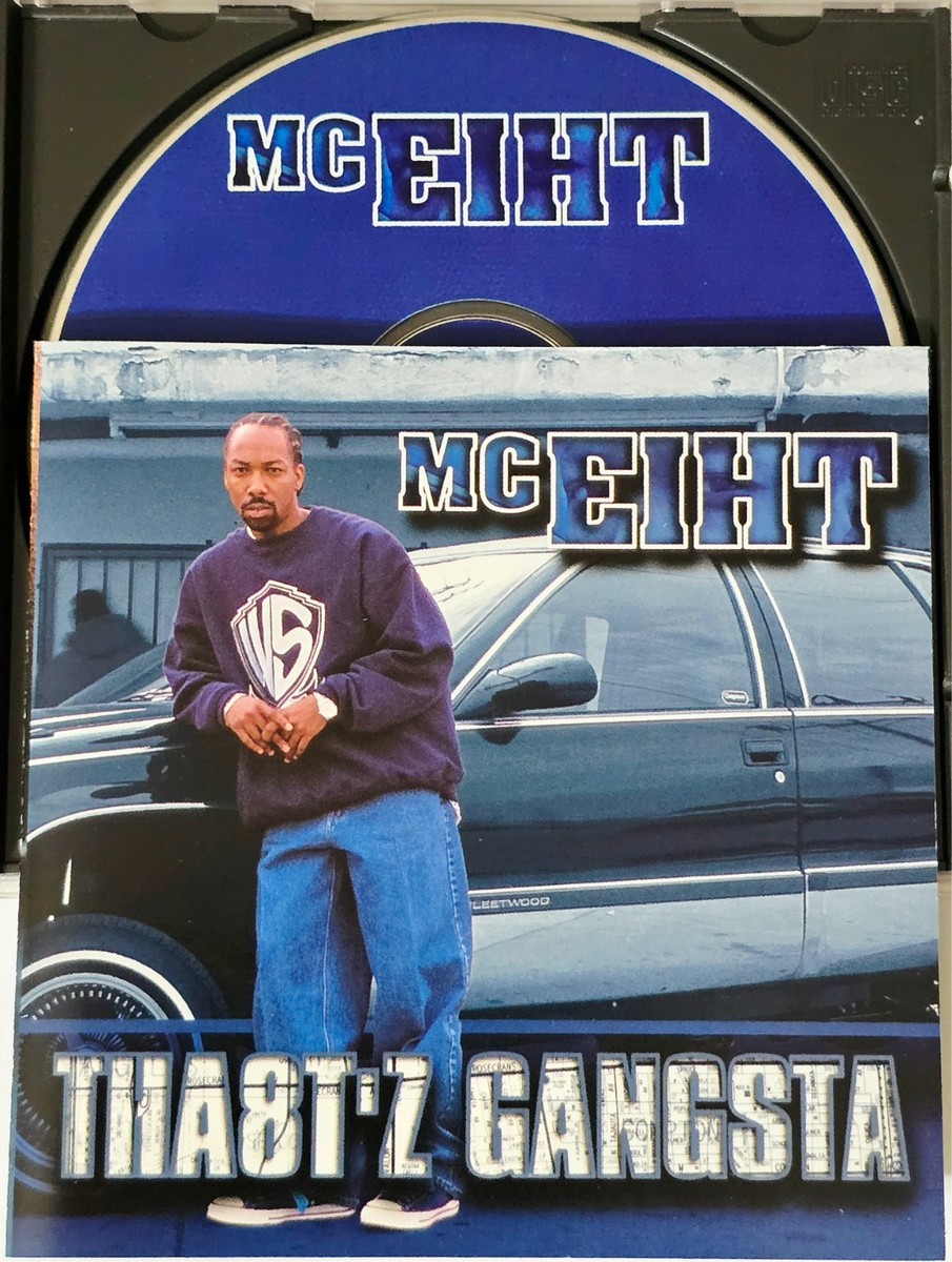 MC EIHT THA8TZ GANGSTA CD RAP 2001 HIPHOP G FUNK WEST COAST