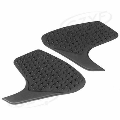Black Traction Tank Pad Side Knee Grip for DUCATI 696 796 1100 2010-2015 11 12