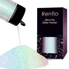 Iridescent Ultra Fine Glitter Powder Resin Supplies Glitters 1.94 Oz (55g) PE...