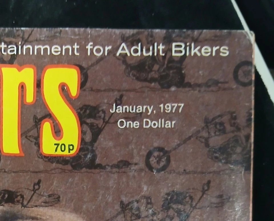 EASYRIDERS MAGAZINE JAN 1977/W/ DAVID MANN ART - Image 2 of 4