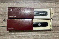 2x Victorinox Swiss Army Knives Bijou SD & Classic SD GENERAL ELECTRIC GE w/ Box