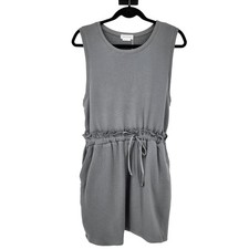 Lovers + Friends Arielle Sleeveless Fleece Mini Dress in Purple Grey Size Small
