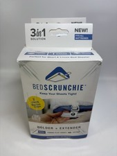 Set of 2 Bed Scrunchie Ultimate Bed Sheet Holder Straps 360 Bed Sheet Fastener