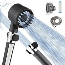 Drivse iondrops Filtered Shower Head with Handheld,High Pressure Showerhead