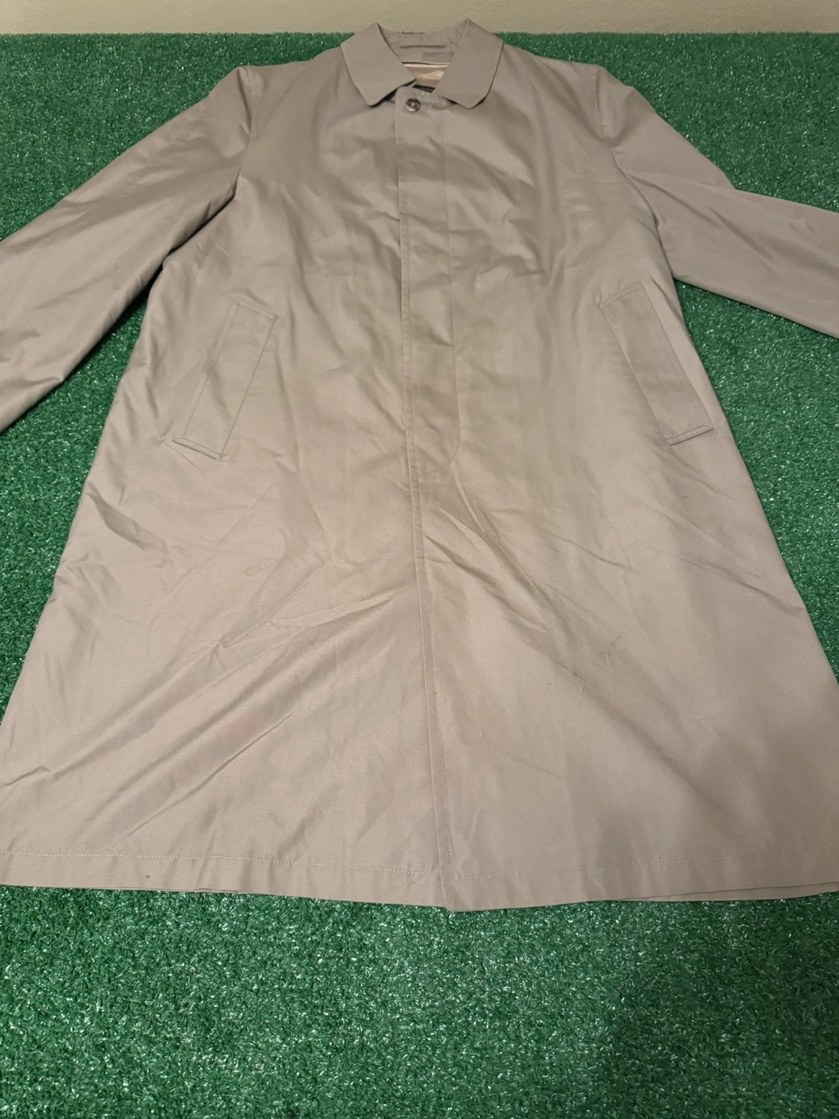 Vintage HART SCHAFFNER & MARX Trench Coat Dillard’s 40-REGULAR Men’s Wear