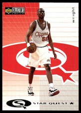 Lorenzen Wright 1997-98 Collector's Choice #SQ14 Clippers NBA READ FREE SHIPPING