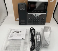Cisco CP-8851 VoIP Business IP Phone Cord, Handse & Stand Wall Mountable NEW