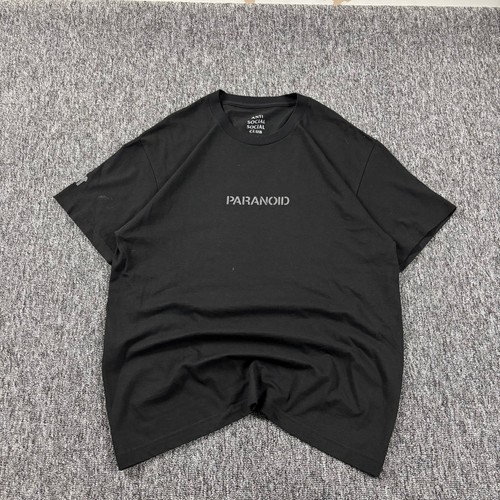 Anti Social Social Club x Undefeated Paranoid Skate T-Shirt Black Large