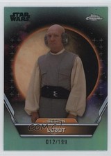 2024 Topps Chrome Star Wars Hyperspace Bespin Aqua Refractor /199 Lobot #45 3c2