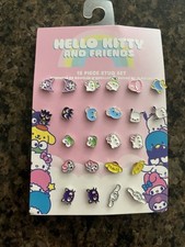 Hello Kitty And Friends 12 Piece Stud Set