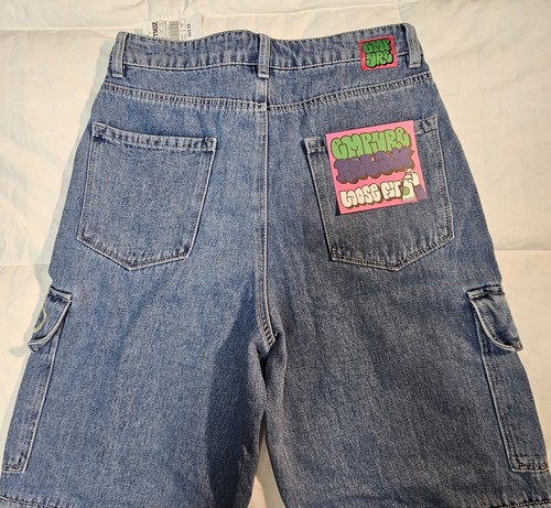 Empyre Women's Size 8 Jeans/ Shorts Carpenter Baggy NWT - Picture 10 of 13