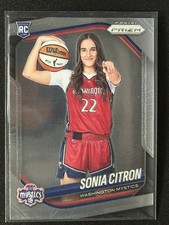 Sonia Citron 2025 Panini Prizm WNBA #148 Base Prizm Photo Variation RC Mystics