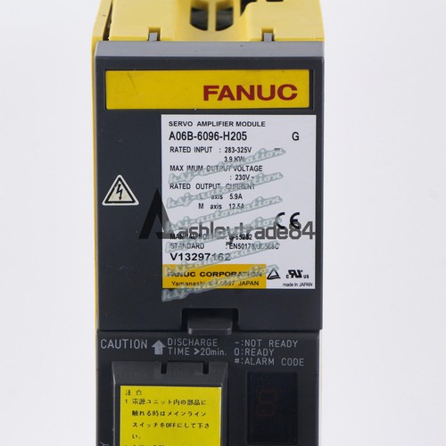 ONE Used Fanuc Servo Amplifier A06B-6096-H205