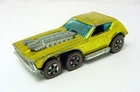 1972 MATTEL HOT WHEELS REDLINE CLASSIC OPEN FIRE METALLIC YELLOW HK DIECAST